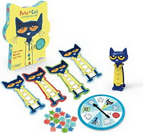 Educational Insights 3419 Pete The Cat&#174; I Love My Buttons Game