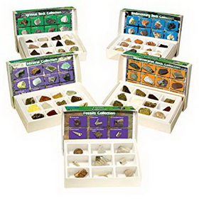 Educational Insights 5210 Complete Rock, Mineral & Fossils Collection