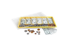 Learning Resources LER0106 Giant Classroom Money Kit