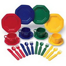 Learning Resources LER0294 Pretend & Play&#174; Dish Set