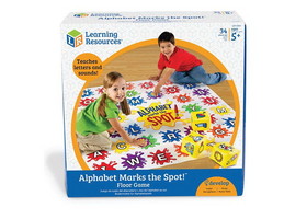 Learning Resources LER0394 Alphabet Marks the Spot&#153; Game