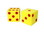 Learning Resources LER0411 Giant Soft Dot Cubes (Set of 2)
