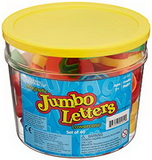 Learning Resources LER0451 Jumbo Lowercase Magnetic Letters