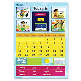 Learning Resources LER0504 Magnetic Learning Calendar