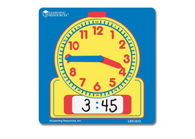 Learning Resources LER0572 Write &amp; Wipe Student Clocks (Set of 10)