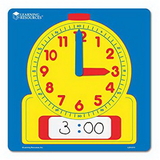 Learning Resources LER0573 Write & Wipe Demonstration Clocks