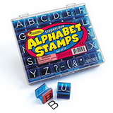 Learning Resources LER0597 Uppercase Alphabet & Punctuation Stamps