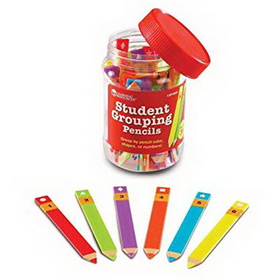 Learning Resources LER0624 Student Grouping Pencils