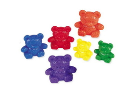 Learning Resources LER0744 Three Bear Family&#174; Rainbow Counters, Set of 96