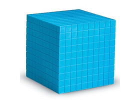 Learning Resources LER0927 Plastic Base Ten Cube