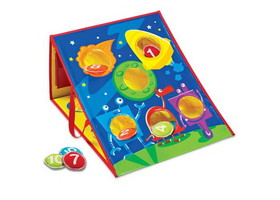 Learning Resources LER1047 Smart Toss&#153; Colors, Shapes &amp; Numbers Game