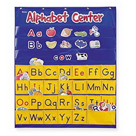 Learning Resources LER2246 Alphabet Center Pocket Chart