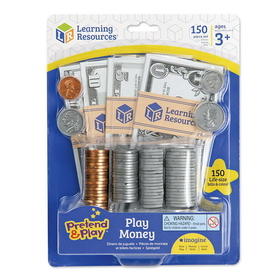 Learning Resources LER2725 Pretend And Play Play Money