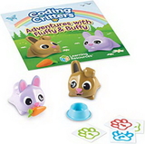 Learning Resources LER3093 Coding Critters™ Pair-A-Pets: Fluffy & Buffy