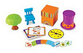 Learning Resources LER3201 Fox In A Box- Position Word Activity Set