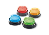 Learning Resources LER3776 Lights & Sounds Answer Buzzers, Set of 4