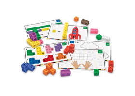 Learning Resources LER4286 Mathlink&#174; Cubes Early Math Activity Set