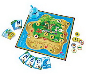 Learning Resources LER5022 Alphabet Island&#153; A Letters & Sounds Game