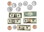 Learning Resources LER5080 Double-Sided Magnetic Money