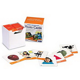 Learning Resources LER6079 Basic Vocabulary Photo Cards