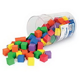 Learning Resources LER6334 Soft Foam Color Cubes™