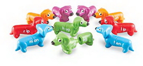 Learning Resources LER6705 Snap-N-Learn&#153; Rhyming Pups