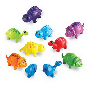 Learning Resources LER6708 Snap-N-Learn&#153; Dinos