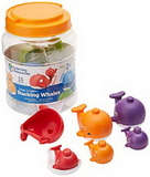 Learning Resources LER6709 Snap-N-Learn™ Stacking Whales