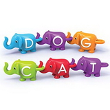 Learning Resources LER6710 Snap-N-Learn™ Abc Elephants