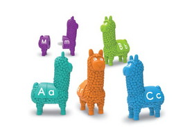 Learning Resources LER6713 Snap-n-Learn&#153; Letter Llamas