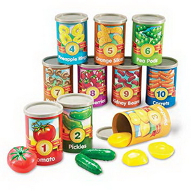 Learning Resources LER6800 1 To 10 Counting Cans