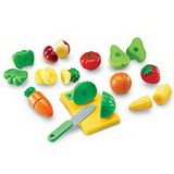 Learning Resources LER7287 Pretend & Play® Sliceable Fruits & Veggies