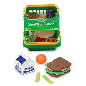 Learning Resources LER7291 Pretend & Play&#174; Healthy Lunch Set