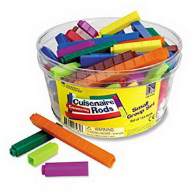 Learning Resources LER7482 Connecting Cuisenaire&#174; Rods Small Group Set