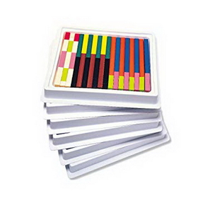 Learning Resources LER7502 Plastic Cuisenaire&#174; Rods Multi-Pack