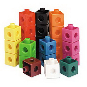 Learning Resources LER7584 Snap Cubes&#174;, Set Of 100