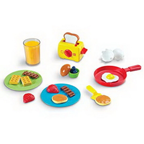 Learning Resources LER9068 Pretend & Play&#174; Rise & Shine Breakfast