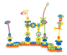 Learning Resources LER9225 Gears Gears Gears Robot Factory Building Set