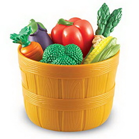 Learning Resources LER9721 New Sprouts&#174; Bushel Of Veggies