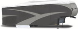 ADCO 5th Wheel Designer Series Tyvek Plus Wind RV Cover , Gray Polypropylene/White Tyvek