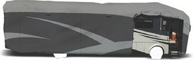 ADCO Class A Designer Series RV Cover, Gray SFS AquaShed Top/Gray Polypropylene Sides