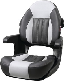 Tempress 68352 Probax Elite Helm Seat&#44; Charcoal/Gray/Carbon