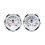 Sierra 21000P White Series 5" Multi-Function Gauge Kit, Mercury / Yamaha, Price/Each