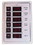 SIERRA RK22070 6-Gang Rocker Switch Panel, Price/EA