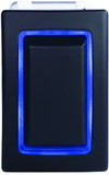 Sierra RK40630B Rocker Switch w/Halo LED Light, ON - ON, SPST, Blue