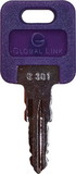 AP Products Pre-Cut Replacement Key for G-Series Locks