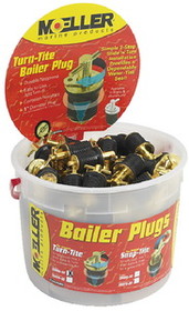 Moeller 020899-50 Brass Turn-Tite Drain Plug Display