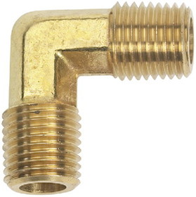 Moeller 033438-10 M/M 1/4" NPT Brass Elbow