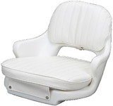 Moeller Standard Seat With Molded Arms, Cushion Set and Mounting Plate - White, ST2000-HD