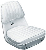 Moeller Economy Seat, Cushion Set and Mounting Plate - White, ST2070-HD